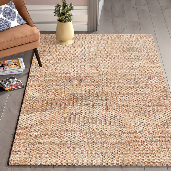Highland Dunes Abram Hand Braided Brown Rug & Reviews Wayfair.co.uk